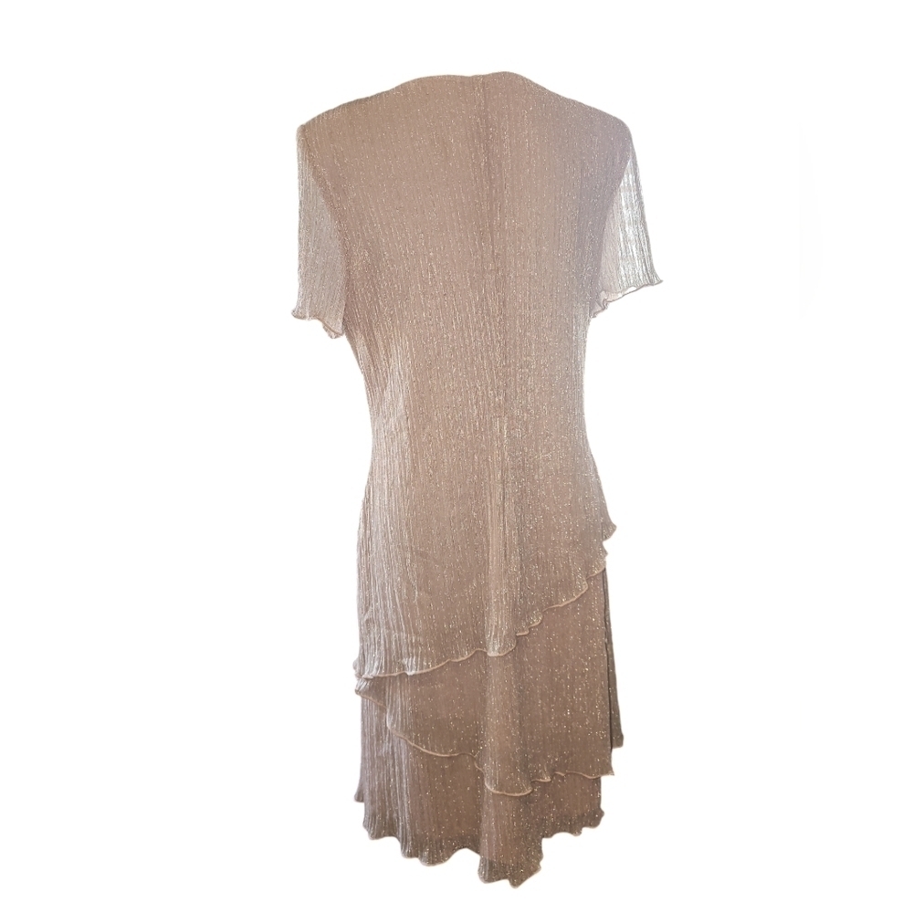 Dazzling Metallic Shimmer Dress - Picture 5 of 6
